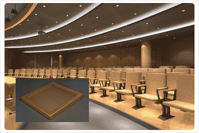 鋁單板定制背景