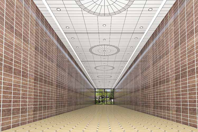 昆明漫灣水電站廠房吊頂